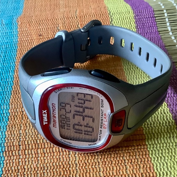Retro Timex Marathon 27 lap sports watch - Picture 3 of 6